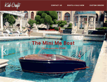Tablet Screenshot of kidcraftboats.com
